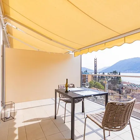 Apartment Casa Elea_ Panoramic Attic In Center Campione d'Italia